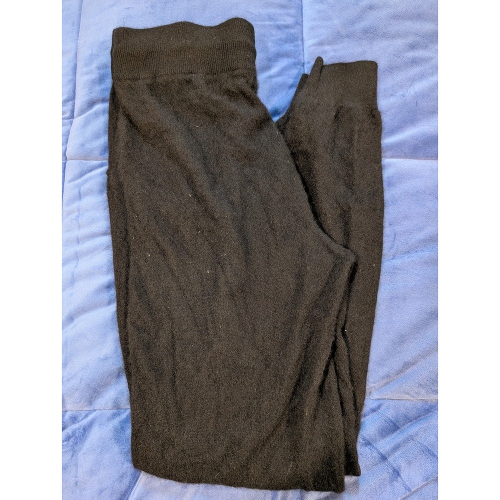 Quince Cashmere Sweatpants Women Black Drawstring Jogger - Size S